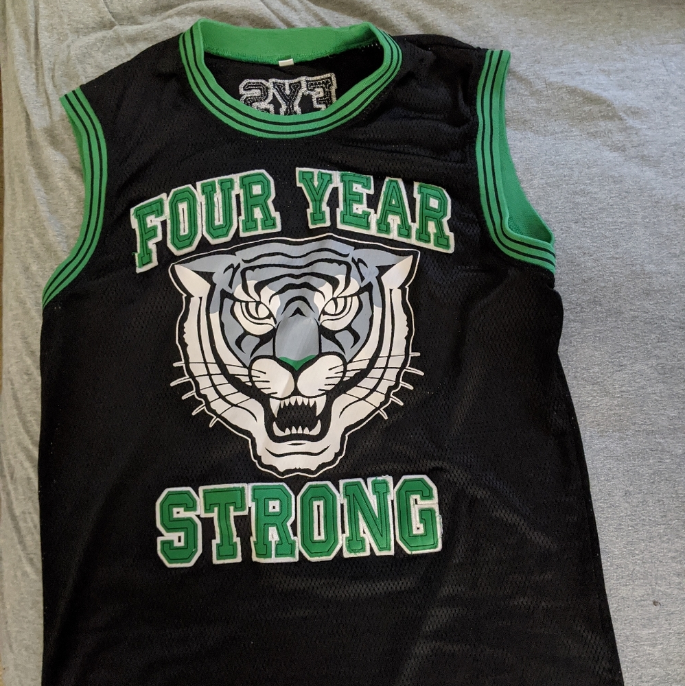 Four Year Strong basketball jersey
